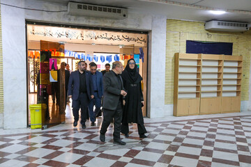 بازدید دبیرکل نهاد از کتابخانه امیرالمومنین علیه السلام اراک