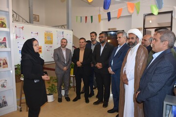 افتتاح کتابخانه عمومی «روشنا» در شهر داریون