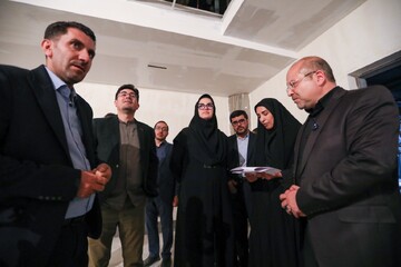 بازدید دبیرکل نهاد از کتابخانه مرکزی اراک