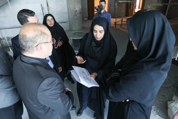 بازدید دبیرکل نهاد از کتابخانه مرکزی اراک