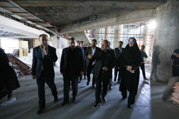 بازدید دبیرکل نهاد از کتابخانه مرکزی اراک