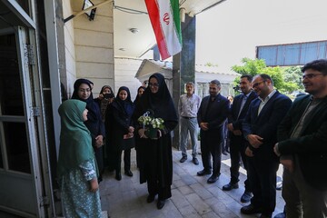 افتتاحی بازطراحی بخش کودک کتابخانه عمومی دهگان