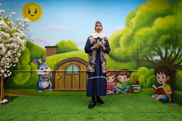 افتتاحی بازطراحی بخش کودک کتابخانه عمومی دهگان