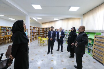 بازدید دبیرکل نهاد از کتابخانه حجت الاسلام میرجعفری