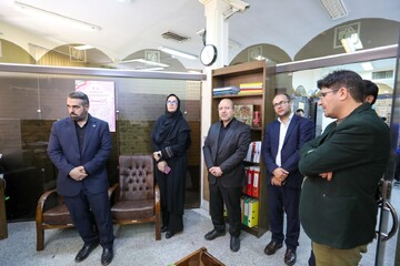 دیدار دبیرکل نهاد با همکاران ستادی اداره کل کتابخانه های عمومی استان مرکزی