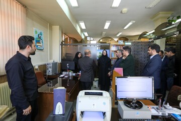 دیدار دبیرکل نهاد با همکاران ستادی اداره کل کتابخانه های عمومی استان مرکزی