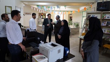 سفر یک روزه مدیرکل کتابخانه های عمومی استان به شهرستان بوکان