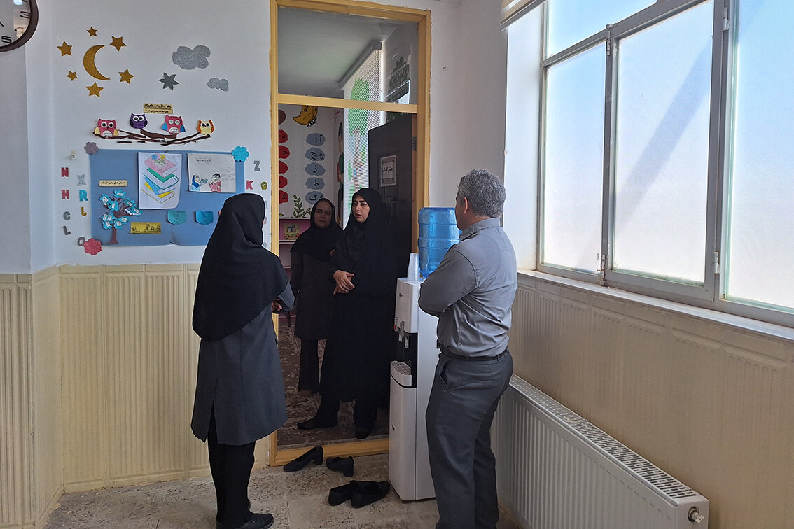 بازدید مدیرکل کتابخانه های عمومی استان ایلام از کتابخانه های شهرستان هلیلان