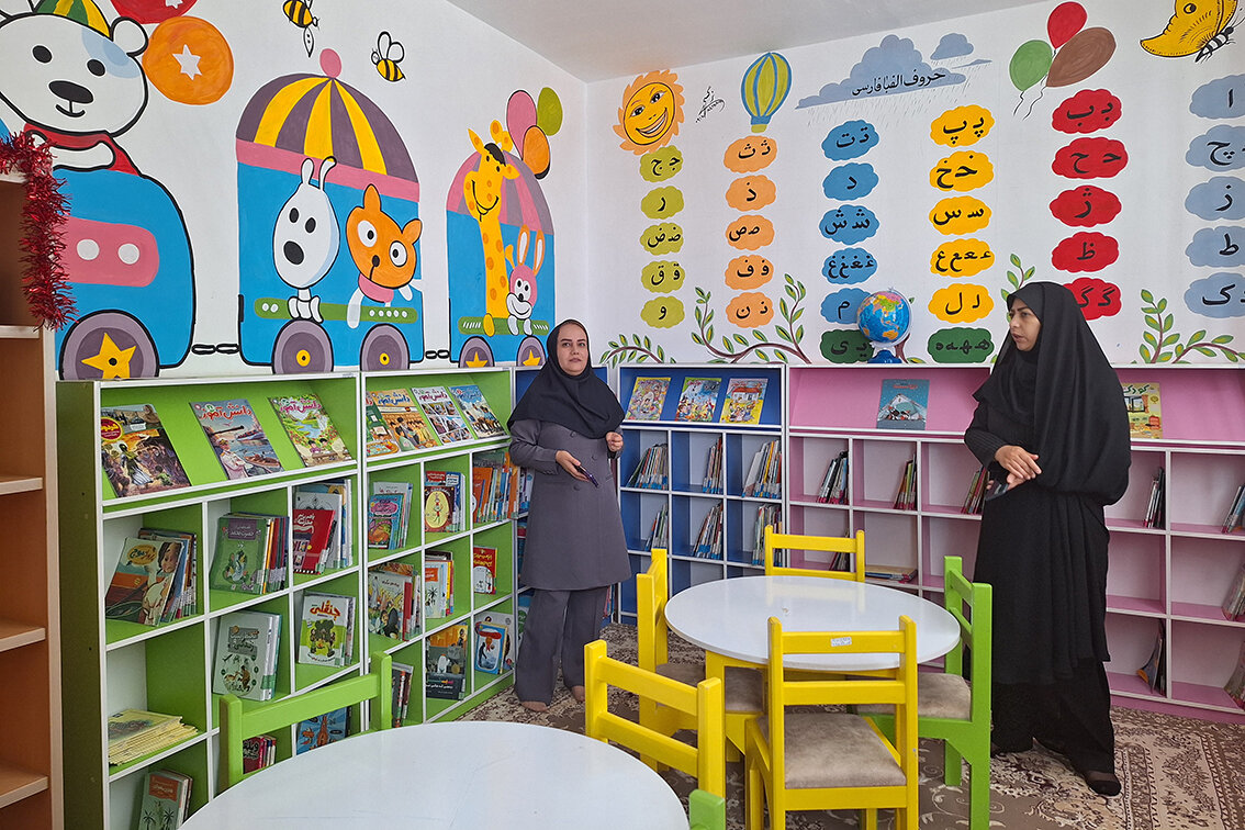 بازدید مدیرکل کتابخانه های عمومی استان ایلام از کتابخانه های شهرستان هلیلان