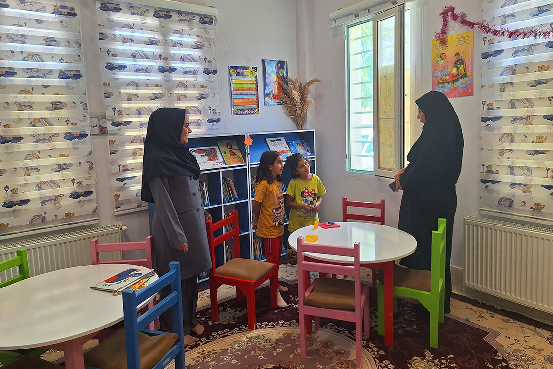 بازدید مدیرکل کتابخانه های عمومی استان ایلام از کتابخانه های شهرستان هلیلان