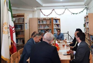 نخستین جلسه انجمن کتابخانه های عمومی شهرستان تایباد به ریاست فرماندار شهرستان