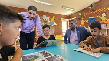 بازدید مدیران کل کتابخانه های عمومی فارس،گیلان و بوشهر از کتابخانه های زنجان