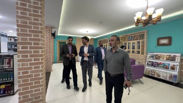 بازدید مدیران کل کتابخانه های عمومی فارس،گیلان و بوشهر از کتابخانه های زنجان