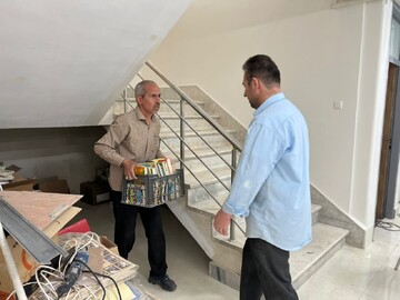 مراحل پایانی آماده سازی کتابخانه عارف قزوینی