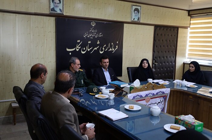 اولین جلسه انجمن کتابخانههای عمومی شهرستان تکاب برگزار شد