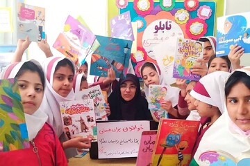 کتابخانه گلند؛ تجربه ای موفق در جذب حداکثری دانش آموزان روستایی