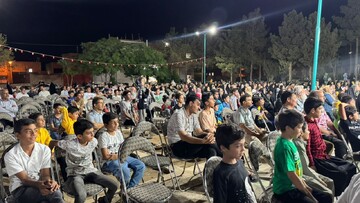 جشن بزرگ قربان تا غدیر در محل کتابخانه عمومی علامه جعفری یزد برگزار شد