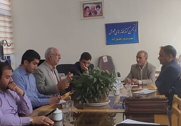جلسه تجمیعی انجمن کتابخانه های عمومی شهرستان خلیل آباد