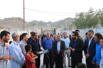 آئین افتتاح سه باب پیشخان خدمات کتابخانه ای بشاگرد