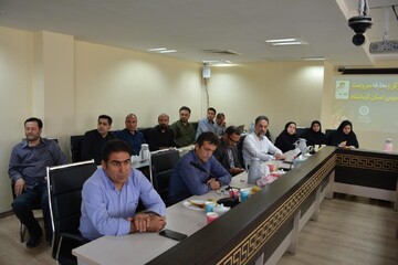آیین تکریم مدیرکل و معارفه سرپرست ادارهکل کتابخانههای عمومی استان کرمانشاه