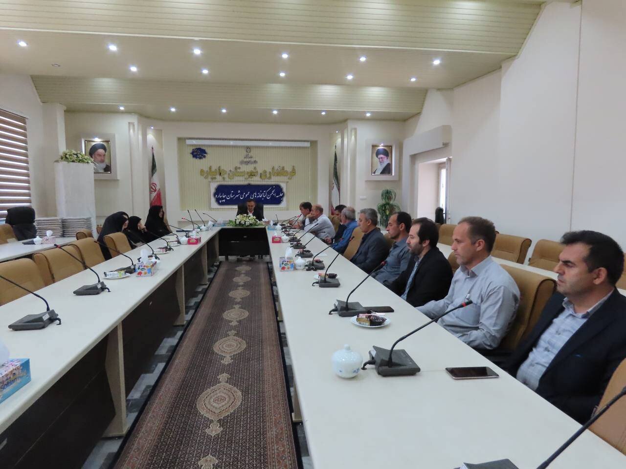 اولین جلسه انجمن کتابخانههای عمومی شهرستان چایپاره برگزار شد