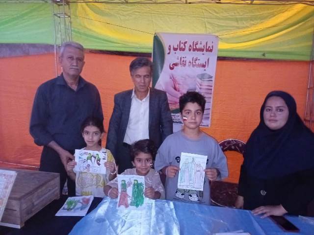 موکبهای فرهنگی کتابخانههای عمومی استان سمنان در مسیر «راهپیمایی بزرگ غدیر» برپا شد