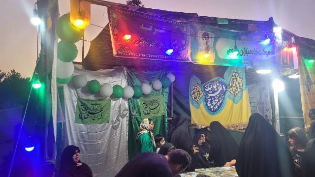 موکبهای فرهنگی کتابخانههای عمومی استان سمنان در مسیر «راهپیمایی بزرگ غدیر» برپا شد