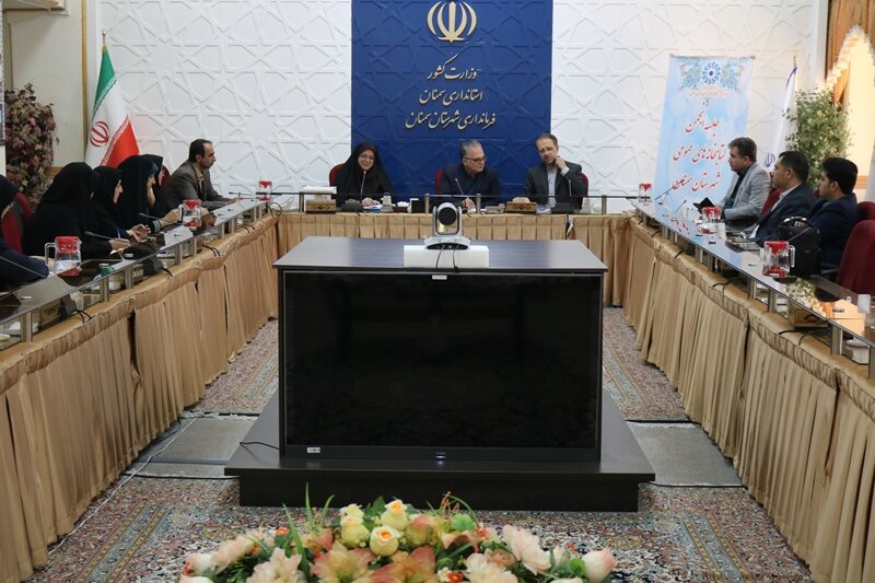جلسه انجمن کتابخانه‌های عمومی شهرستان سمنان برگزار شد