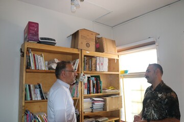 بازدید سرپرست اداره کل کتابخانه های عمومی خراسان رضوی از کتابخانه های عمومی شهرستان مشهد