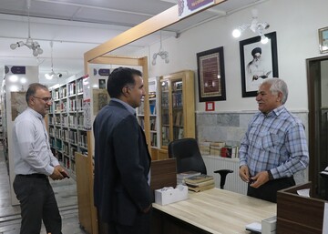 بازدید سرپرست اداره کل کتابخانه های عمومی خراسان رضوی از کتابخانه های عمومی شهرستان مشهد