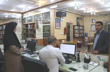 بازدید سرپرست اداره کل کتابخانه های عمومی خراسان رضوی از کتابخانه های عمومی شهرستان مشهد