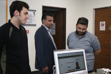 بازدید سرپرست اداره کل از کتابخانه مرکزی امام خمینی (قدس سره) مشهد