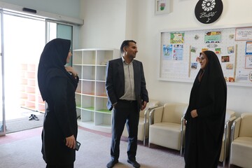 بازدید سرپرست اداره کل از کتابخانه مرکزی امام خمینی (قدس سره) مشهد