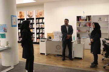 بازدید سرپرست اداره کل از کتابخانه مرکزی امام خمینی (قدس سره) مشهد