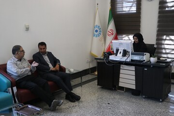 بازدید سرپرست اداره کل از کتابخانه مرکزی امام خمینی (قدس سره) مشهد