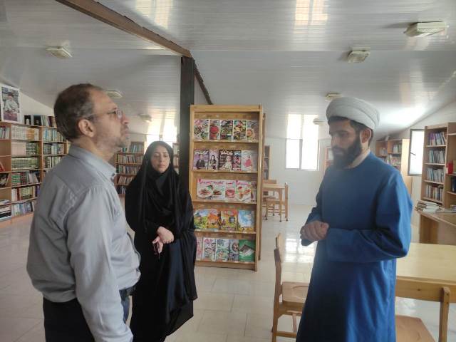 بازدید میدانی مدیرکل کتابخانه‌های عمومی استان سمنان از ۶ کتابخانه‌ نهادی و مشارکتی در دامغان