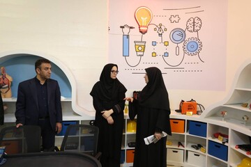 افتتاح بخش کودک کتابخانه امام خمینی (ره) قزوین