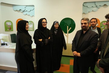 افتتاح بخش کودک کتابخانه امام خمینی (ره) قزوین