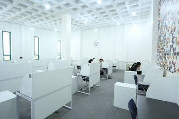 بازدید از کتابخانه امام خمینی (ره) قزوین