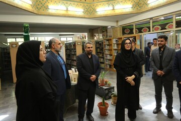 بازدید از کتابخانه عمومی علامه رفیعی قزوین