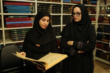 بازدید از کتابخانه عمومی علامه رفیعی قزوین