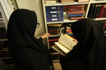 بازدید از کتابخانه عمومی علامه رفیعی قزوین