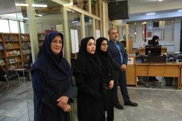 بازدید از کتابخانه عمومی علامه رفیعی قزوین