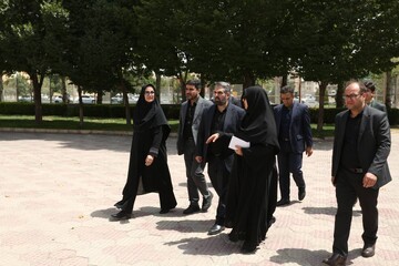 بازدید دبیرکل نهاد از کتابخانه شهدا شهر قزوین
