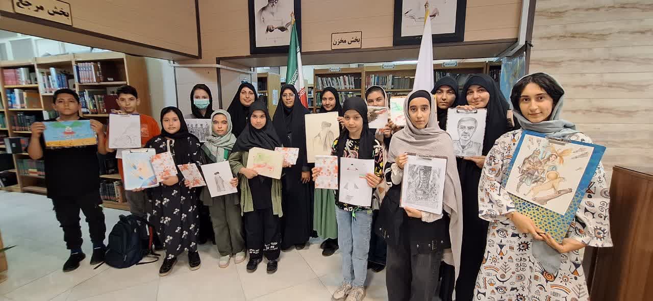 طنین حماسه و هنر در کتابخانههای عمومی استان مرکزی