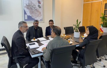 دیدار مدیرکل امور شهری و شوراهای استانداری فارس و  مدیرکل کتابخانه‌های عمومی استان