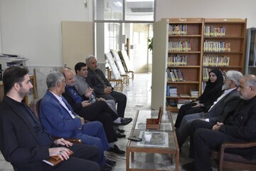 بازدید از کتابخانه عمومی شاهد شندآباد