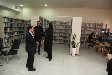 بازدید دبیرکل نهاد از مرکز مطالعات کتاب و کتابخوانی شهید مظاهری مریانج