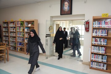 بازدید دبیرکل نهاد از کتابخانه علامه طباطبایی
