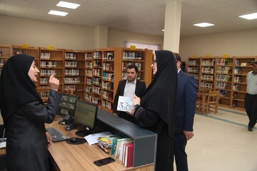 بازدید دبیرکل نهاد از کتابخانه علامه طباطبایی